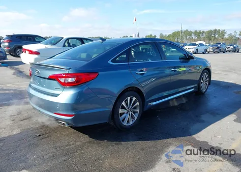 2017 Hyundai Sonata Sport from USA, damaged, VIN 5NPE34AF5HH458445